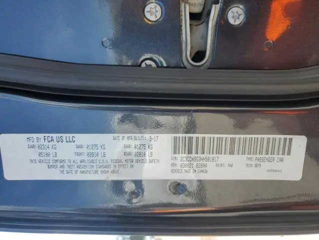 2017 DODGE CHARGER SE  