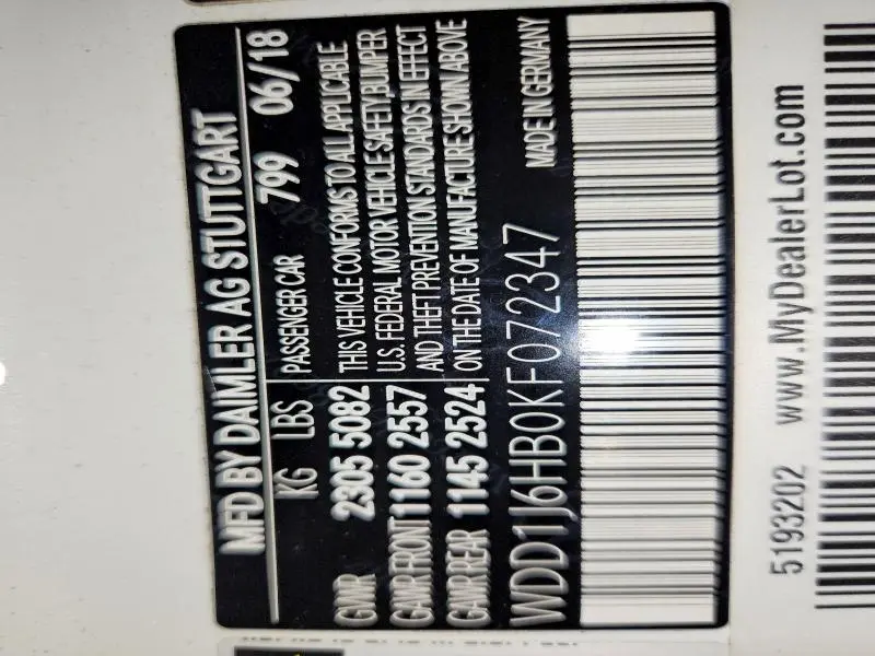 2019 MERCEDES-BENZ E 450  