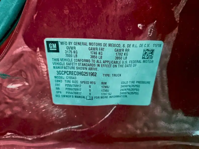 2017 CHEVROLET SILVERADO C1500 LT  