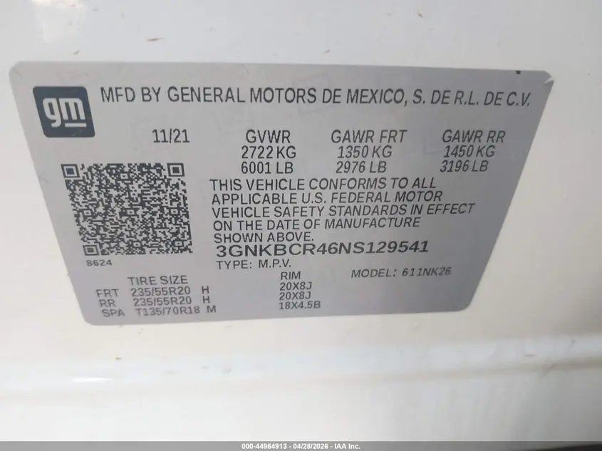 2022 CHEVROLET BLAZER FWD 2LT