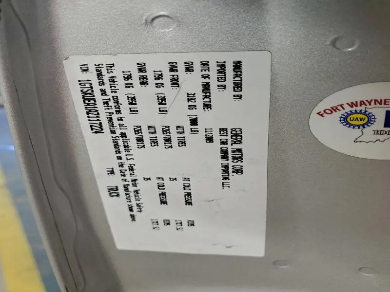 2010 GMC SIERRA K1500 SL  