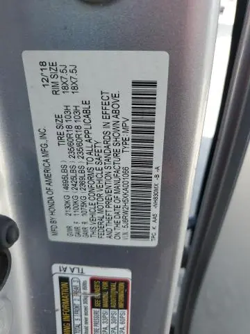 2019 HONDA CR-V EX  