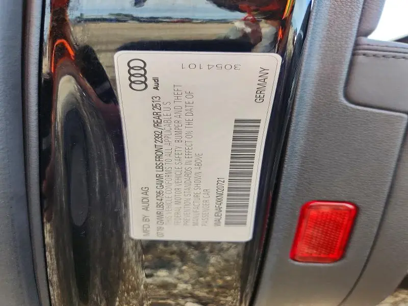 2019 AUDI A4 PREMIUM PLUS  