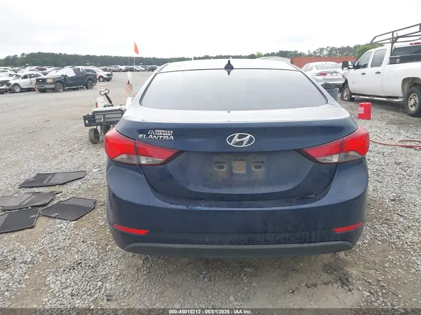 2016 HYUNDAI ELANTRA SE