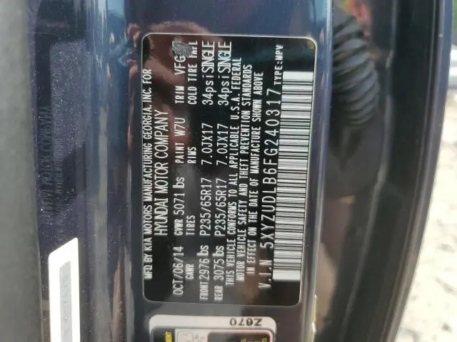 2015 HYUNDAI SANTA FE SPORT   