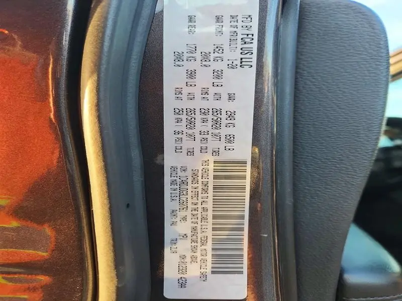 2020 DODGE DURANGO GT  