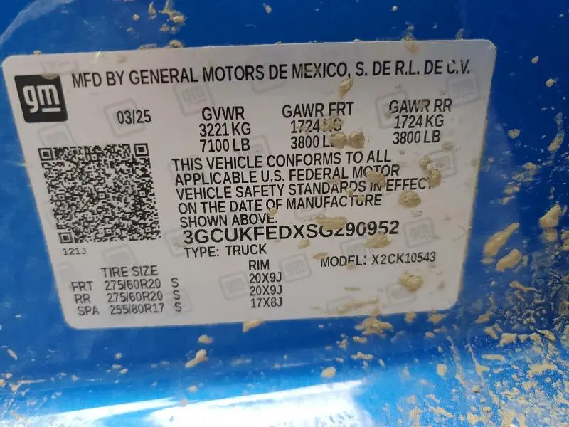 2025 CHEVROLET SILVERADO K1500 LT TRAIL BOSS  