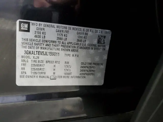 2018 GMC TERRAIN SLE  