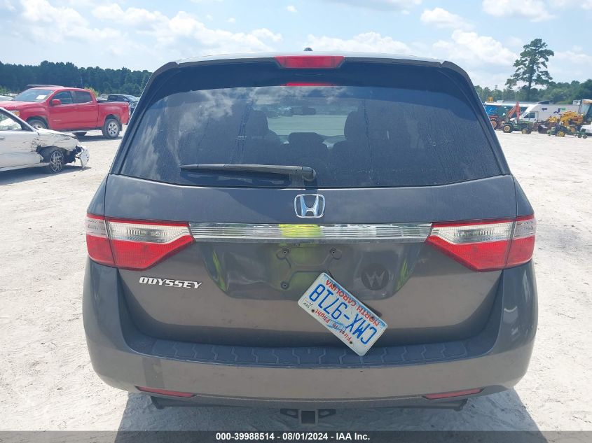 2012 HONDA ODYSSEY EXL