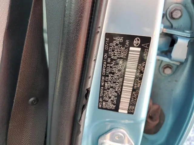 2014 TOYOTA PRIUS C   