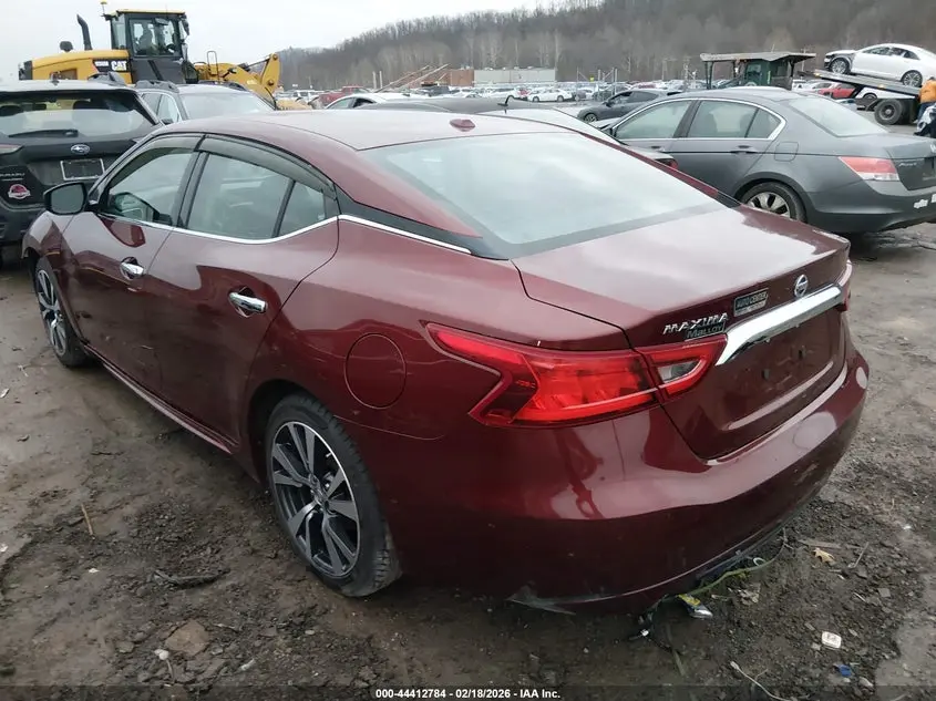 2016 NISSAN MAXIMA 3.5 PLATINUM/3.5 S/3.5 SL/3.5 SR/3.5 SV