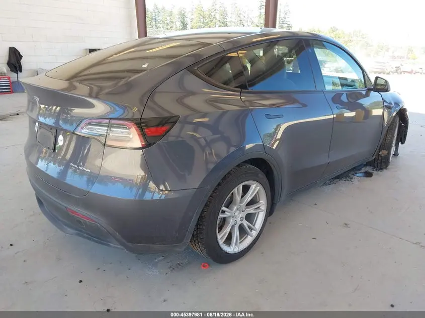 2020 TESLA MODEL Y LONG RANGE DUAL MOTOR ALL-WHEEL DRIVE
