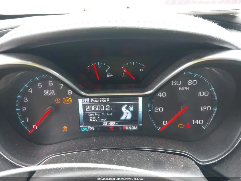 2015 CHEVROLET IMPALA 2LT