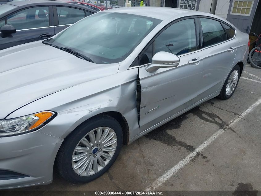 2014 FORD FUSION HYBRID SE