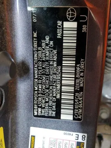 2018 TOYOTA C-HR XLE  