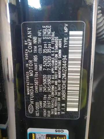 2021 HYUNDAI PALISADE SEL  