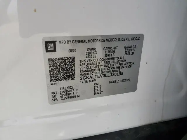 2020 GMC TERRAIN SLE  