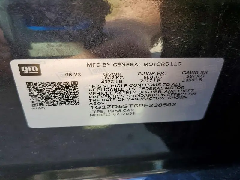 2023 CHEVROLET MALIBU LT  