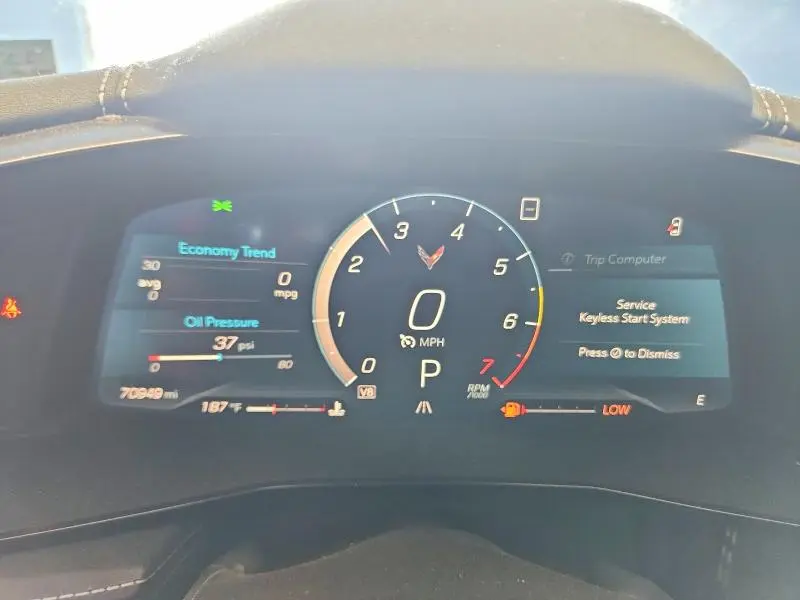 2020 CHEVROLET CORVETTE STINGRAY 2LT  