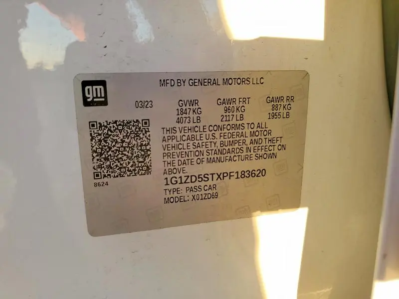 2023 CHEVROLET MALIBU LT  