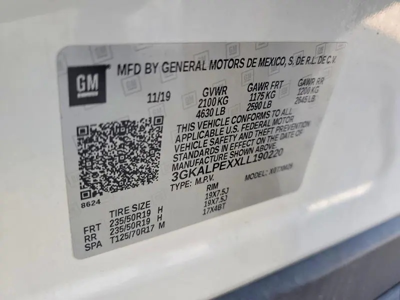 2020 GMC TERRAIN SLT  