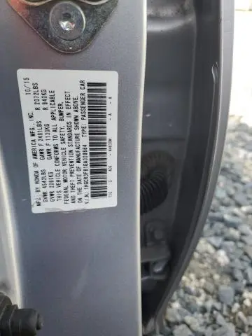 2016 HONDA ACCORD EXL  