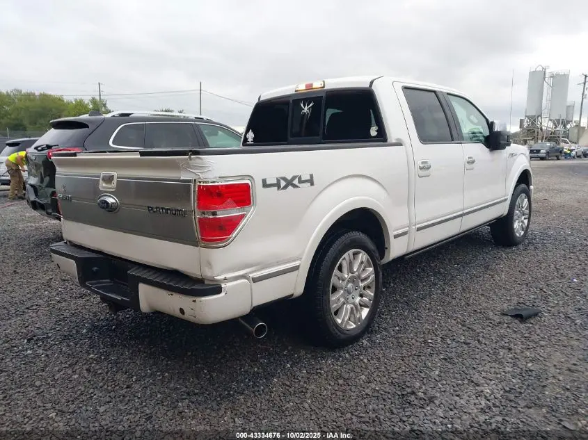 2011 FORD F-150 PLATINUM
