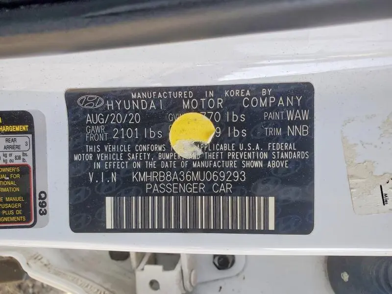 2021 HYUNDAI VENUE SE  