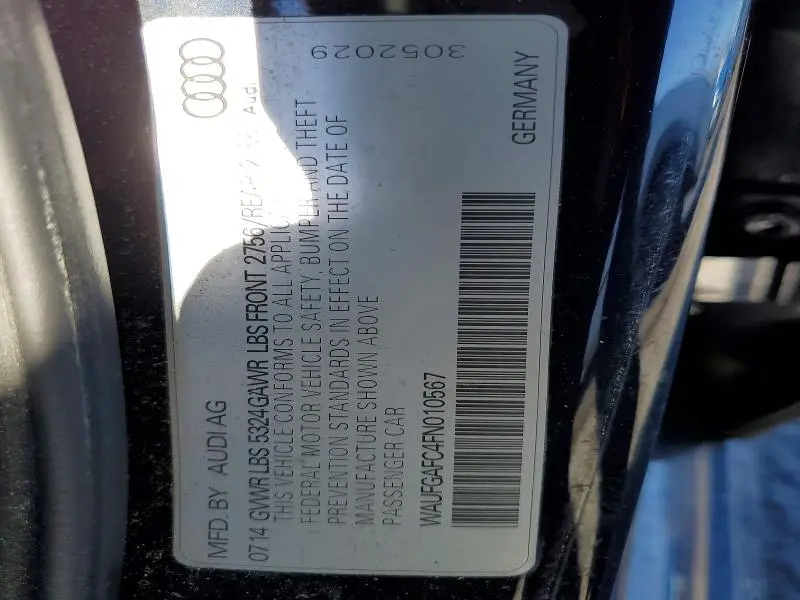 2015 AUDI A6 PREMIUM PLUS  