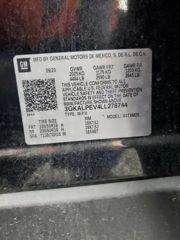 2020 GMC TERRAIN SLT  