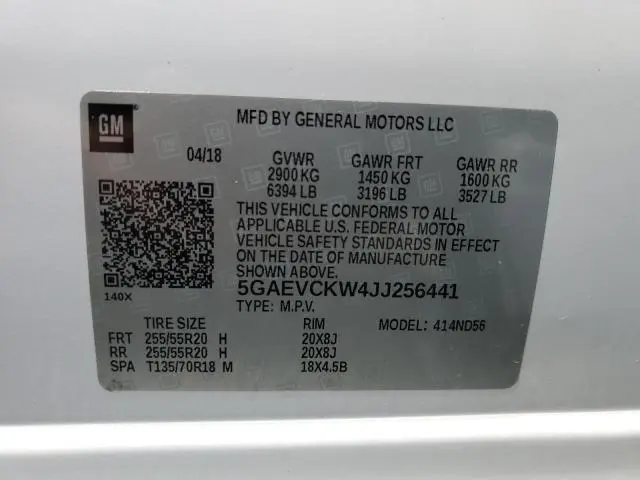 2018 BUICK ENCLAVE AVENIR  