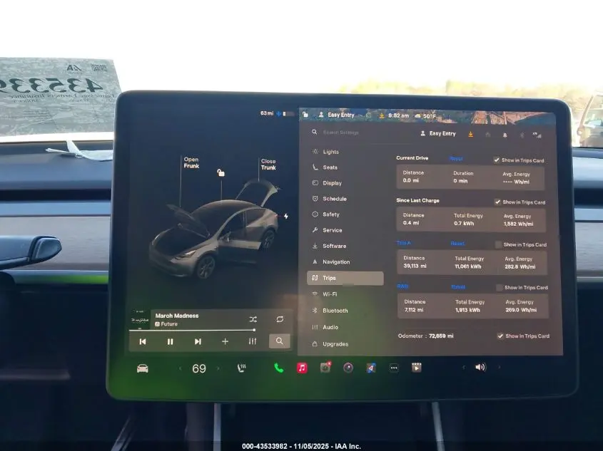 2020 TESLA MODEL Y LONG RANGE DUAL MOTOR ALL-WHEEL DRIVE