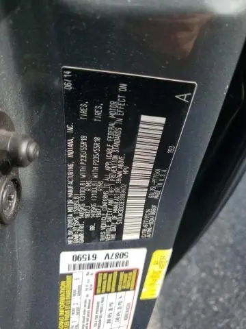 2014 TOYOTA SIENNA LE  