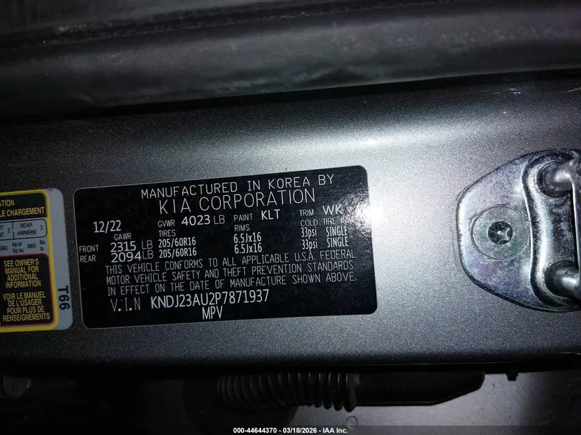 2023 KIA SOUL LX