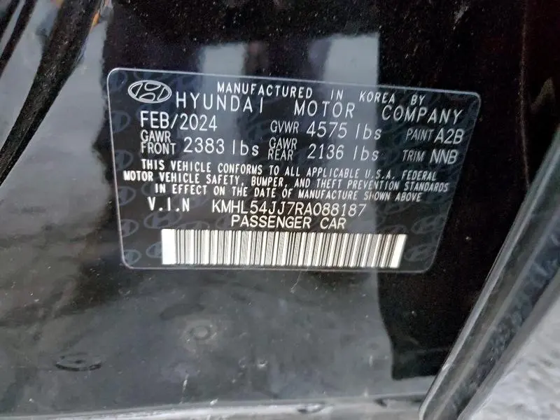 2024 HYUNDAI SONATA HYBRID  