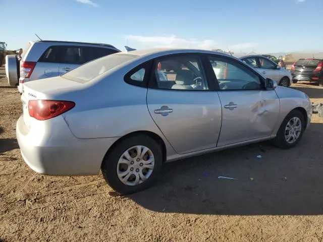 2010 HYUNDAI ELANTRA BLUE  