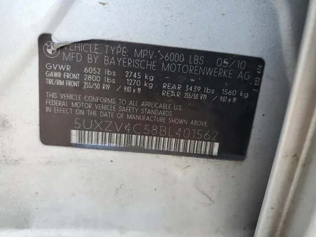 2011 BMW X5 XDRIVE35I  