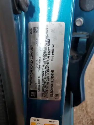 2020 CHEVROLET SPARK LS  