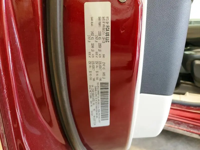 2020 CHRYSLER PACIFICA TOURING L  