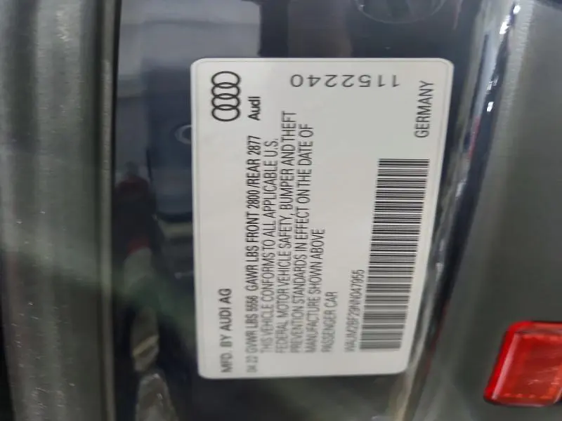 2022 AUDI A6 PRESTIGE  