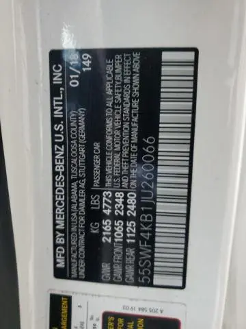 2018 MERCEDES-BENZ C 300 4MATIC  