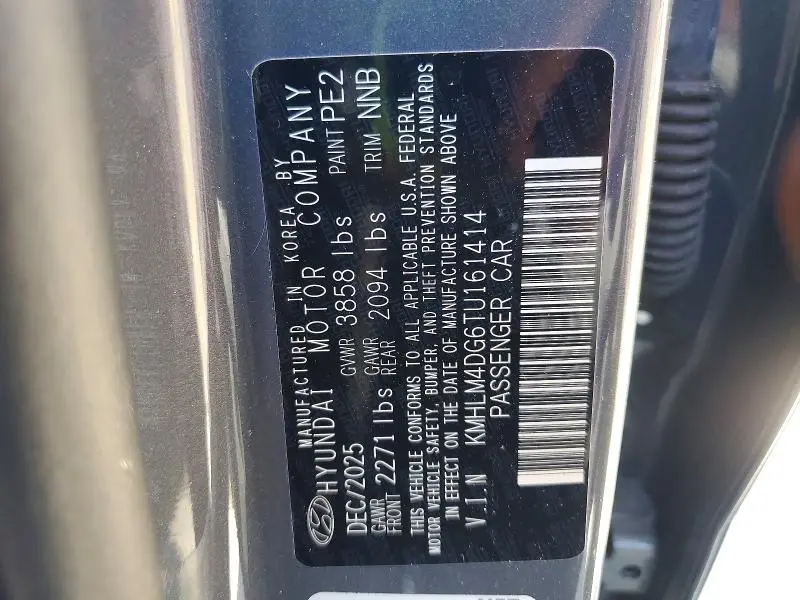 2026 HYUNDAI ELANTRA SEL SPORT  