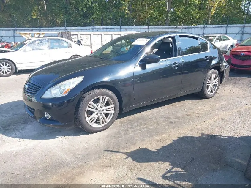 2012 INFINITI G37X  