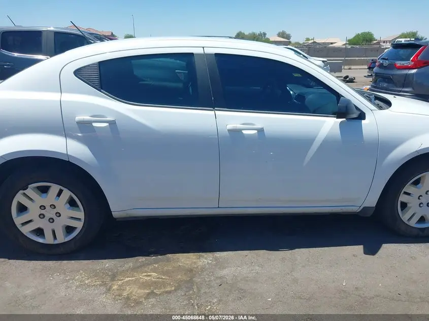 2013 DODGE AVENGER SE V6