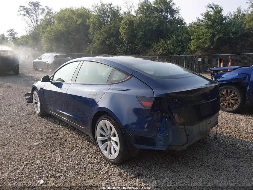 2022 TESLA MODEL 3 LONG RANGE DUAL MOTOR ALL-WHEEL DRIVE