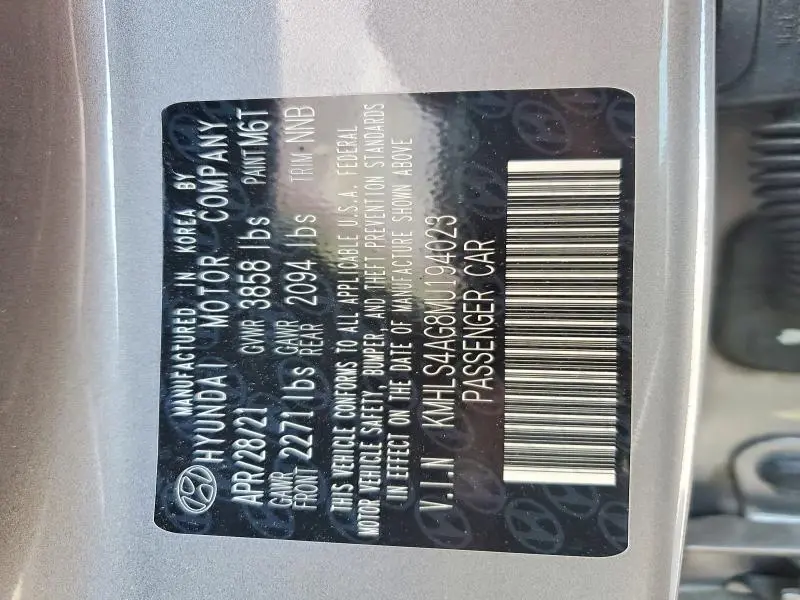 2021 HYUNDAI ELANTRA SEL  
