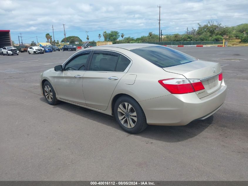 2014 HONDA ACCORD LX