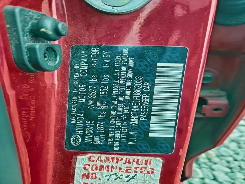 2015 HYUNDAI ACCENT GLS  