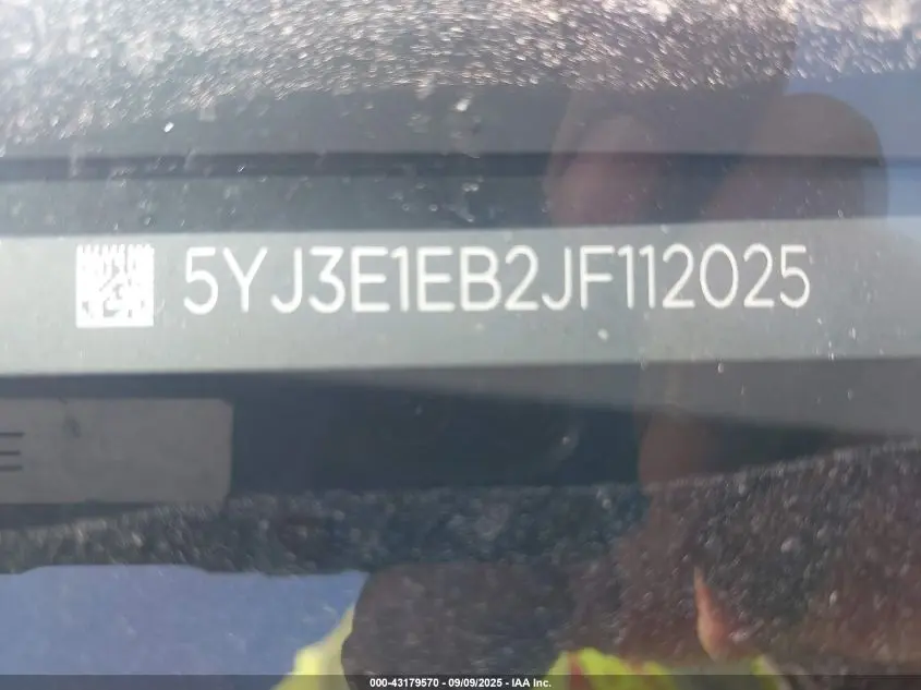 2018 TESLA MODEL 3 LONG RANGE/PERFORMANCE