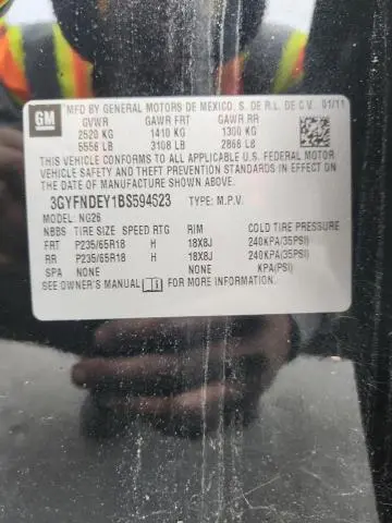 2011 CADILLAC SRX LUXURY COLLECTION  